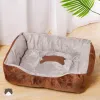 Đêm Ổ Cho Chó Mèo Cưng Fom To Đẹp Kèm Gối - Giường Cho Thú Cưng Giá Rẻ 275k