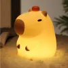 Đèn Bàn Hình Capybara Đa Chức Năng - Đèn Ngủ Dễ Thương Sạc USB Giá Rẻ 97k