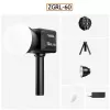 Đèn cầm tay COB ZGRL-60 có pin sạc type-C quay phim chụp hình ngoài trời nhỏ gọn pin lâu