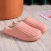 Dép bông lót lông cừu Eva cực êm và ấm áp, Sục bông chống thấm nước lót lông sang trọng 8