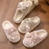 Dép Bông Nữ Mùa Đông, Màu Trơn Chống Trượt, Ấm Áp, Giày Đi Trong Nhà Thiết Kế Một Bước, Hàng Mới Về 8