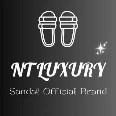 Dép Da Nam NT LUXURY LOGO Sắc Nét Đã Được Khâu Quai Dép Chắc Chắn, Đế Cao Su Êm Mềm 4