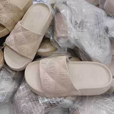 Dép đúc nữ nam MLB NY Unisex [TẶNG VỚ] - Dép Chunky Bouncer Slide mới nhất hot trend 2025 - hải minh an 4