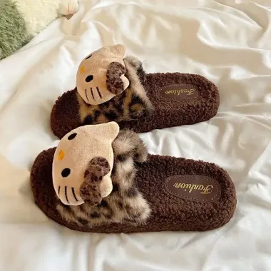 Dép Lông Hello Kitty Trong Nhà Giá Rẻ - Kiểu Dáng Mới Siêu Hot D169 Giảm Còn 99000đ