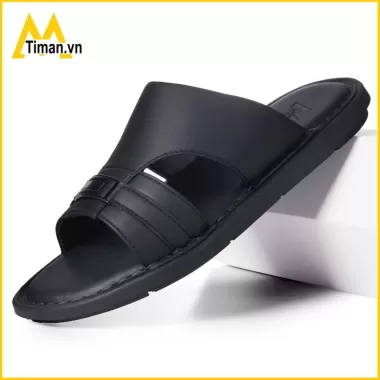 Dép nam Beman BM1, dép da xít cao cấp,đế mềm và bám chân không trơn chượt,dễ phối đồ 10