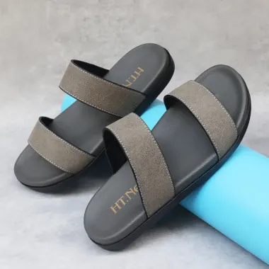 Dép Nam Quai Ngang Da Mềm 2 Lớp Đế Khâu Cao Cấp - Giảm 140k còn 140.000đ Thời Trang Sang Xịn