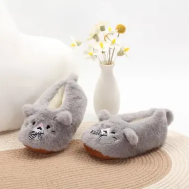 Dép Nữ Mùa Đông Ấm Áp Cặp Đôi Lông Mèo Cotton Dễ Thương Giá Chỉ 246896đ 1