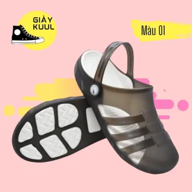 Dép Rọ Quai Hậu Siêu Bền Chống Nước - Sục Nhựa Trong Giá Shock Chỉ 84500đ