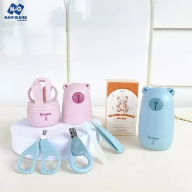 Điện Chống Hoa Mặt Sơn Móng Tay Bộ Bấm Móng Tay Sơ Sinh Chống Kẹp Cho Bé Trẻ Em Làm Móng Tay Cho Bé LNUG 5