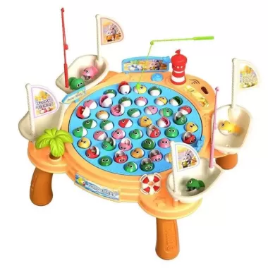 Đồ chơi câu cá bàn xoay 360độ có nhạc- 4 cần câu+4 khay đựng-Rèn luyện sự tập trung,quan sát,tư duy 4 Đồ chơi câu cá bàn xoay 360độ có nhạc- 4 cần câu+4 khay đựng-Rèn luyện sự tập trung,quan sát,tư duy 4