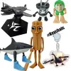 Đồ Chơi In3d Cá Mập Nike Cá Sấu Máy Bay Chiến Đấu Gậy Gỗ Vui Nhộn Giá Chỉ 341k 3