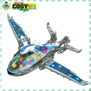 Đồ Chơi Máy Bay Cót Nhạc Đèn ABS Kích Thước Lớn Đa Chức Năng Giá Rẻ 87000đ 3 Đồ Chơi Máy Bay Cót Nhạc Đèn ABS Kích Thước Lớn Đa Chức Năng Giá Rẻ 87000đ 3