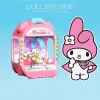 Đồ Chơi Máy Gắp Thú Mini Hình Kuromi , Melody, Hello Kitty Kích Thước Lớn Có Nhạc và Đèn Tặng Kèm Xu Và Gấu Bông Cho Bé 3