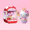 Đồ Chơi Máy Gắp Thú Mini Hình Kuromi , Melody, Hello Kitty Kích Thước Lớn Có Nhạc và Đèn Tặng Kèm Xu Và Gấu Bông Cho Bé 7