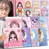 Đồ chơi sách dán sticker hoạt hình đầm công chúa dự tiệc ANDY KIDS miếng dán cô gái dễ thương bé gái 1