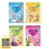 Đồ chơi sách dán sticker hoạt hình đầm công chúa dự tiệc ANDY KIDS miếng dán cô gái dễ thương bé gái 7