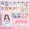 Đồ chơi sách dán sticker hoạt hình đầm công chúa dự tiệc ANDY KIDS miếng dán cô gái dễ thương bé gái 10