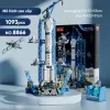Đồ Chơi Trạm Vũ Trụ T2015 Khối Xây Dựng 58CM Có Động Cơ - Quà Tặng Cho Bé Trai Và Bé Gái 1
