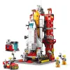 Đồ Chơi Trạm Vũ Trụ T2015 Khối Xây Dựng 58CM Có Động Cơ - Quà Tặng Cho Bé Trai Và Bé Gái 4