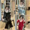 Đồ Ngủ Nữ Bigsize 50-100kg - Bộ Pijama Tay Ngắn Quần Dài Cotton Mềm Phối Ren Giá Cốt 200k 3
