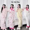 Đồ Ngủ Nữ Bigsize 50-100kg - Bộ Pijama Tay Ngắn Quần Dài Cotton Mềm Phối Ren Giá Cốt 200k 6