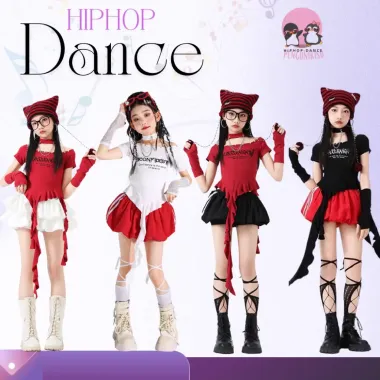 Đồ Nhảy Hip Hop Cho Bé Gái - Váy Bạc Xếp Tầng Giá Cực Sốc Chỉ 220k