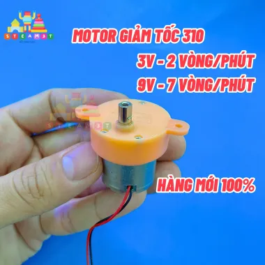 Động Cơ Giảm Tốc 12V Mini Chế Bàn Xoay Quay Thịt - Mô Tơ Giảm Tốc 3-12V 110 Vòng Phút Giá Rẻ 6