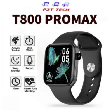 Đồng hồ thông minh POW-TECH T800 PRM Nghe gọi Chơi game Nhận thông báo Theo dõi sức khỏe Chống nước cho Nam và Nữ 1