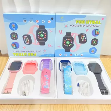 Đồng Hồ Thông Minh Trẻ Em Picom P88 Ultra Lắp Sim Nghe Gọi Video Định Vị GPS Nhắn Tin Tải App 6