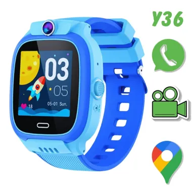 Đồng Hồ Thông Minh Trẻ Em Y36 Video Call Chống Nước Có Tiếng Việt, Lắp Sim, Bảo Hành 12 Tháng PKSAIGON OFFICAL