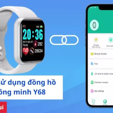 Đồng Hồ Thông Minh Y68 Kết Nối Điện Thoại Thay Hình nền, Phù Hợp Cả Nam và Nữ, Lỗi 1 Đổi 1 10