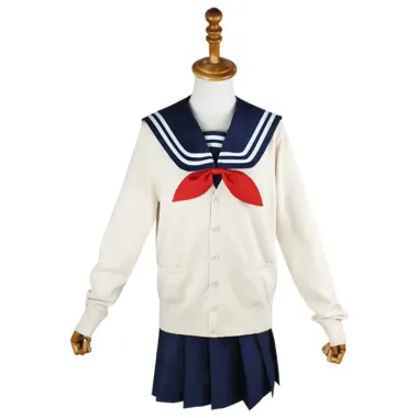 Đồng phục Cosplay My Hero Academia Himiko Toga JK Nữ - Áo Len, Tóc Giả, Giá Chỉ 271k!