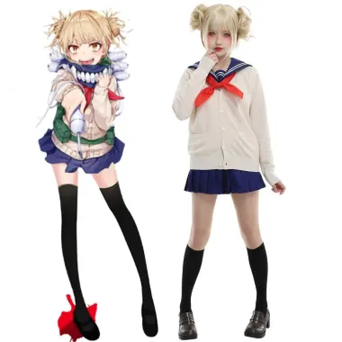 Đồng phục Cosplay My Hero Academia Himiko Toga JK Nữ - Áo Len, Tóc Giả, Giá Chỉ 271k! 6 Đồng phục Cosplay My Hero Academia Himiko Toga JK Nữ - Áo Len, Tóc Giả, Giá Chỉ 271k! 6
