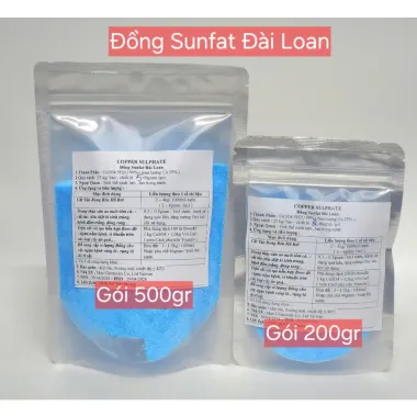 Đồng Sunphat CuSO4 Đài Loan - Xử Lý Rong Rêu Tảo Ao Hồ Giá Rẻ 65000 VND 4 Đồng Sunphat CuSO4 Đài Loan - Xử Lý Rong Rêu Tảo Ao Hồ Giá Rẻ 65000 VND 4