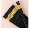 Đũa Ăn Cao Cấp Mạ Vàng Hàn Quốc Chống Trơn Trượt Mốc Bền Mầu Giảm Giá 25.000vnđ
