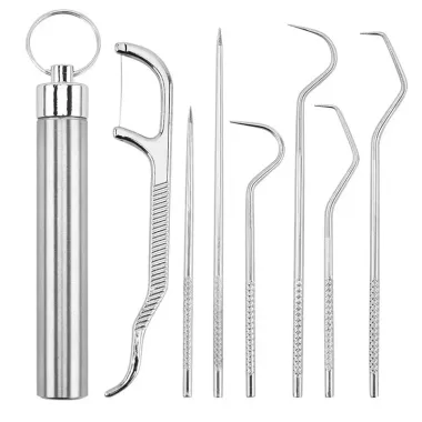 Dụng Cụ Vệ Sinh Lưỡi Răng Miệng Thép Không Gỉ Chất Lượng Cao - Giảm 20% còn 22000đ 5