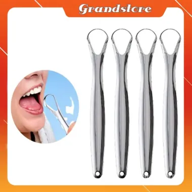 Dụng Cụ Vệ Sinh Lưỡi Răng Miệng Thép Không Gỉ Chất Lượng Cao - Giảm 20% còn 22000đ 6