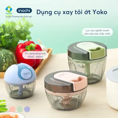 Dụng cụ xay tỏi ớt hành Inochi cao cấp - Tiện lợi dễ dùng giá chỉ 108400đ