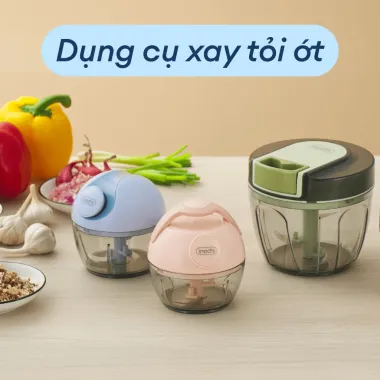 Dụng cụ xay tỏi ớt hành Inochi cao cấp - Tiện lợi dễ dùng giá chỉ 108400đ