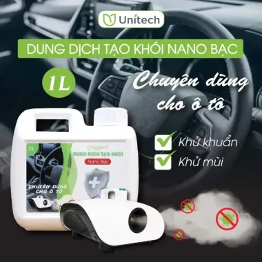 Dung dịch Nano bạc Unitech khử khuẩn, khử mùi ô tô sang trọng giá chỉ 138k 6 Dung dịch Nano bạc Unitech khử khuẩn, khử mùi ô tô sang trọng giá chỉ 138k 6