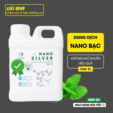 Dung dịch tạo khói nano bạc Mc Pharma | Tinh dầu xông nano Khử khuẩn nhà cửa, khử mùi ô tô, Karaoke (chưa có máy) 4 Dung dịch tạo khói nano bạc Mc Pharma | Tinh dầu xông nano Khử khuẩn nhà cửa, khử mùi ô tô, Karaoke (chưa có máy) 4