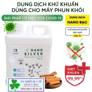 Dung dịch tạo khói nano bạc Mc Pharma | Tinh dầu xông nano Khử khuẩn nhà cửa, khử mùi ô tô, Karaoke (chưa có máy) 8 Dung dịch tạo khói nano bạc Mc Pharma | Tinh dầu xông nano Khử khuẩn nhà cửa, khử mùi ô tô, Karaoke (chưa có máy) 8