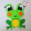 Ếch Vải Nỉ Cao 31cm Mầm Non Chất Lượng Giảm Giá Còn 38000đ 1