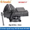 Ê tô bàn nguội xoay 360 độ 4/5'' - Kẹp 10-12.5cm Giá Rẻ 60k 3
