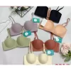 (from nhỏ tăng size) Sét 3 Áo lót cúp ngang su đúc không gọng đệm bàn tay 3cm dành cho V1 nhỏ lép (cúp trơn) 3