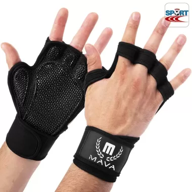 Găng Tay Đệm Tập Nâng Tạ Hở 4 Ngón Chuyên Nghiệp Cho Nam Và Nữ Sự Bảo Vệ