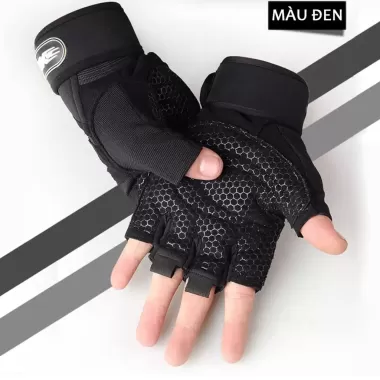 Găng Tay Tập Tạ Cao Cấp Có Viền Quấn Cổ Tay Cao Cấp 9 Găng Tay Tập Tạ Cao Cấp Có Viền Quấn Cổ Tay Cao Cấp 9
