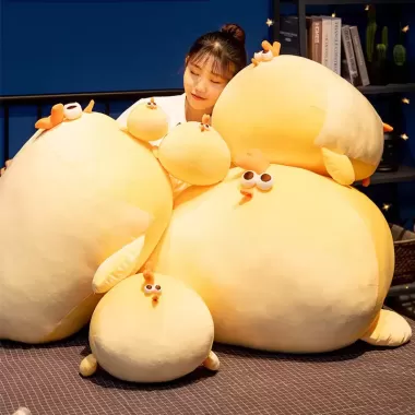 Gấu bông, chân gà dễ thương, búp bê bắp cải dễ thương, đồ chơi sang trọng, búp bê ragdoll siêu mềm cao cấp 3