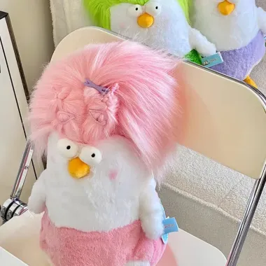 Gấu Bông Gà Bông Tóc Xù Cao Cấp Mềm Mịn 50cm Giá Rẻ 100k 1