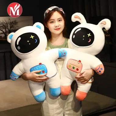 Gấu Bông Phi Hành Gia Sao Mây Dễ Thương Cho Bé - Gối Ôm Cute KT 45-60cm Giá Mềm 200.000đ